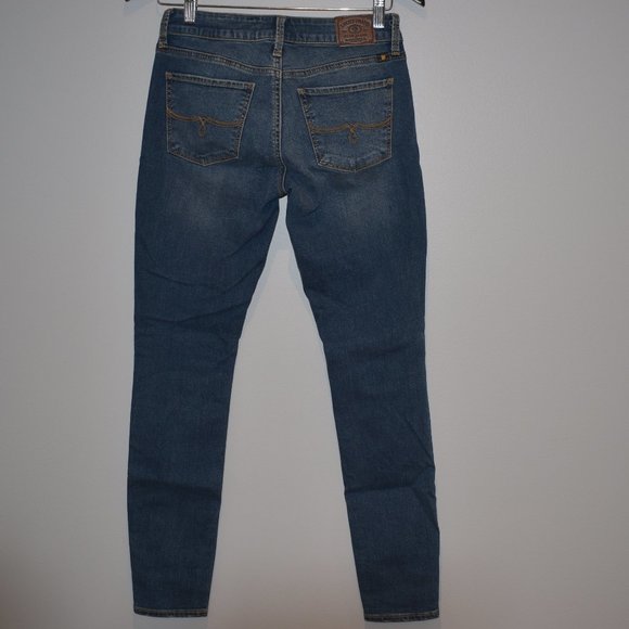 Women Lucky Brand Lolita Skinny Jeans Size 00/24" - Picture 9 of 10